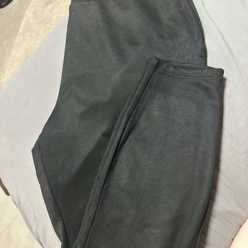 Torrid faux suede leggings